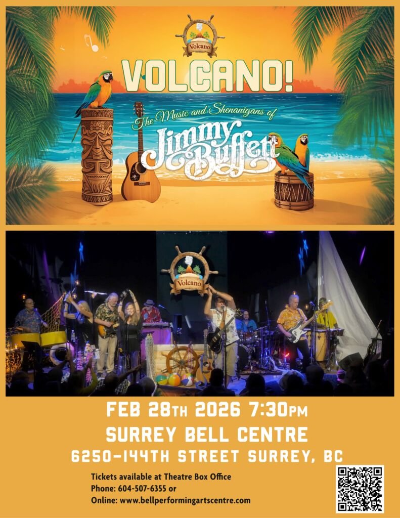 Volcano! live show poster