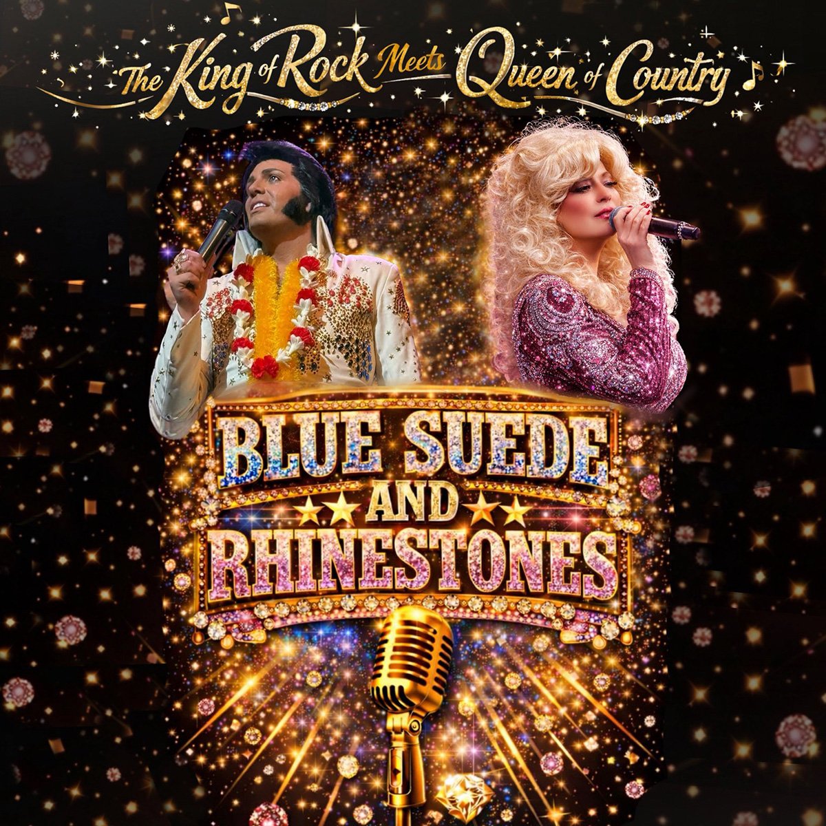 Blue Suede and Rhinestones