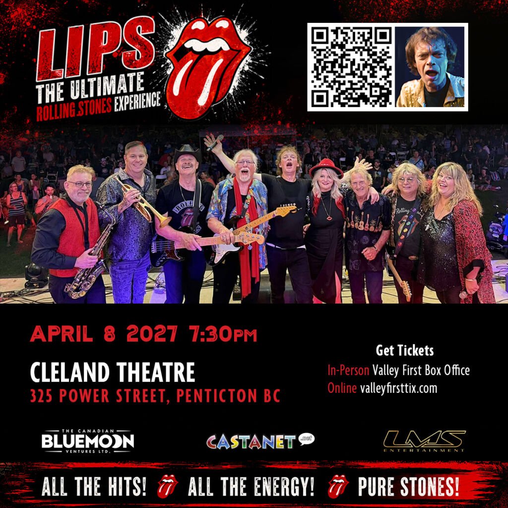 LIPS – The Ultimate Rolling Stones Experience in Penticton, 2027
